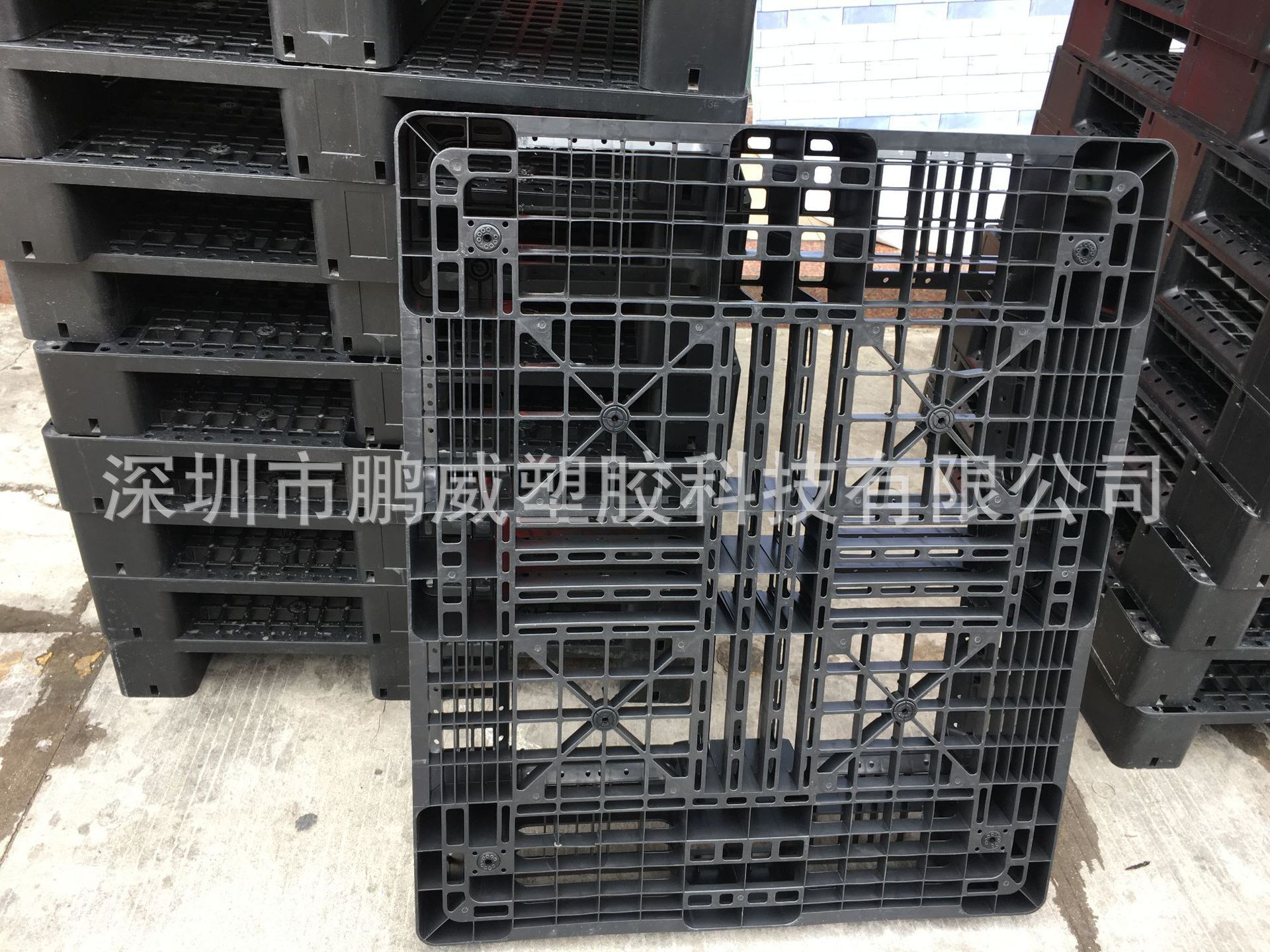 韩国进口二手卡板 99成新 采用低压高密度聚乙烯塑胶卡板 可烫金