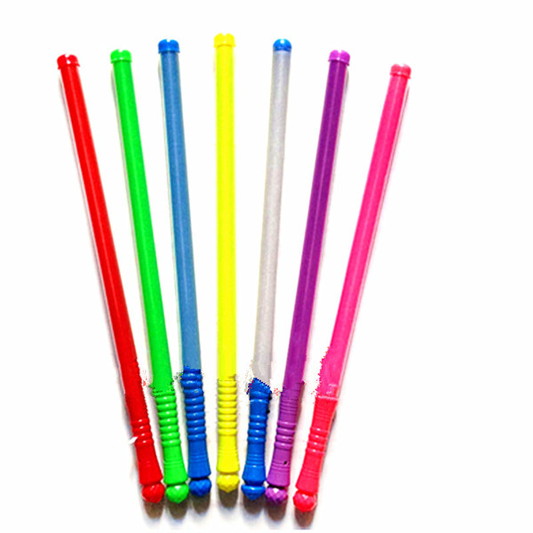 electronic rainbow big colorful flashing light stick