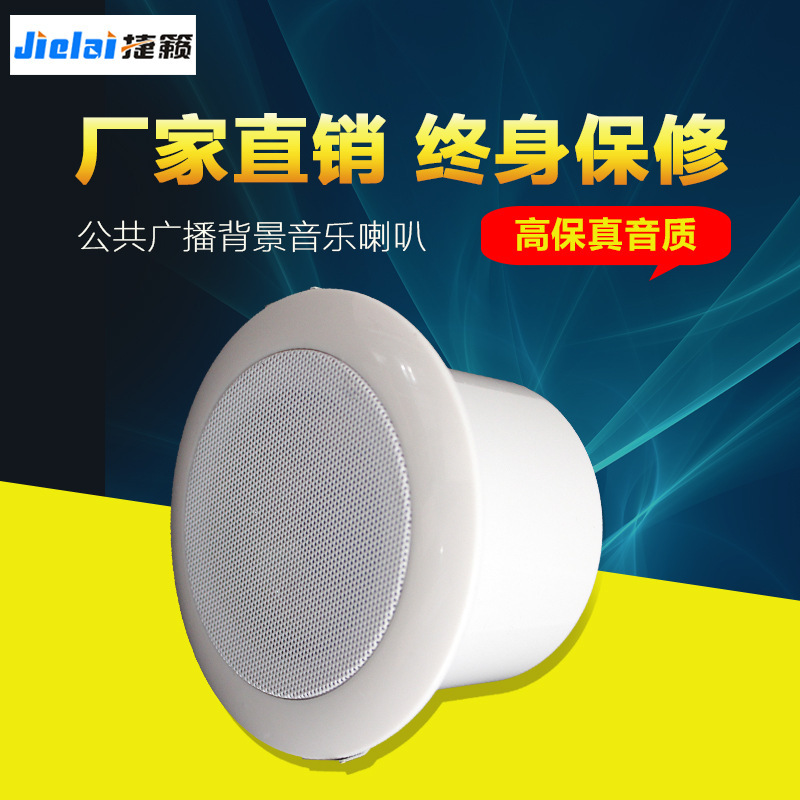 Surface Mounted Tweeter Ceiling Speaker Ceiling Audio Full Frequency Ceiling Campus Shopping Mall Music Public Broadcast System
