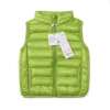 2019 Autumn and winter Light and thin Down Vest vest coat Boy girl children baby Down Jackets Large Children's clothing