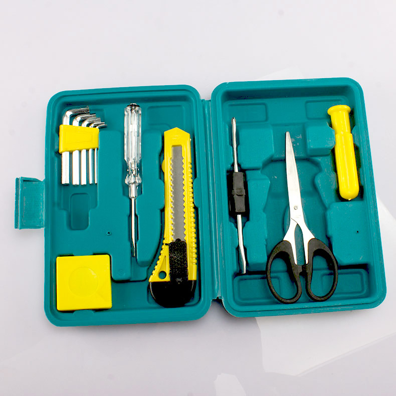 12-piece tool set household utility vehicle emergency hardware electrician set small hardware maintenance tools