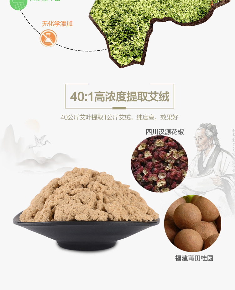 Nan Huaijin Navel Patch Ai Jiu Tie Moxibustion Sticker with Mugwort Ai Cao 30 Pills and 30 Patches per Box quality and texture