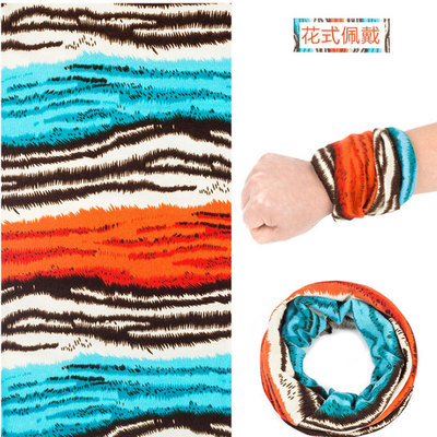 厂家直销新款有缝围脖 魔术百变防晒骑行 仿羊绒装饰有缝围巾