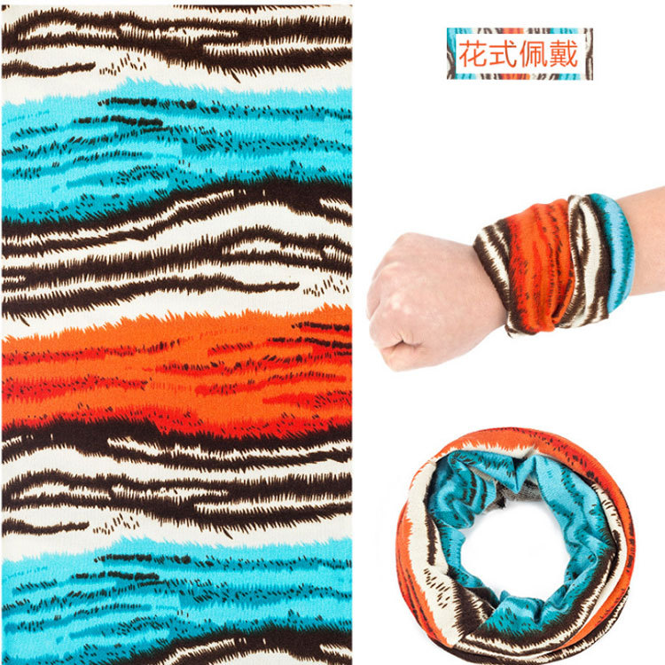 厂家直销新款有缝围脖 魔术百变防晒骑行 仿羊绒装饰有缝围巾