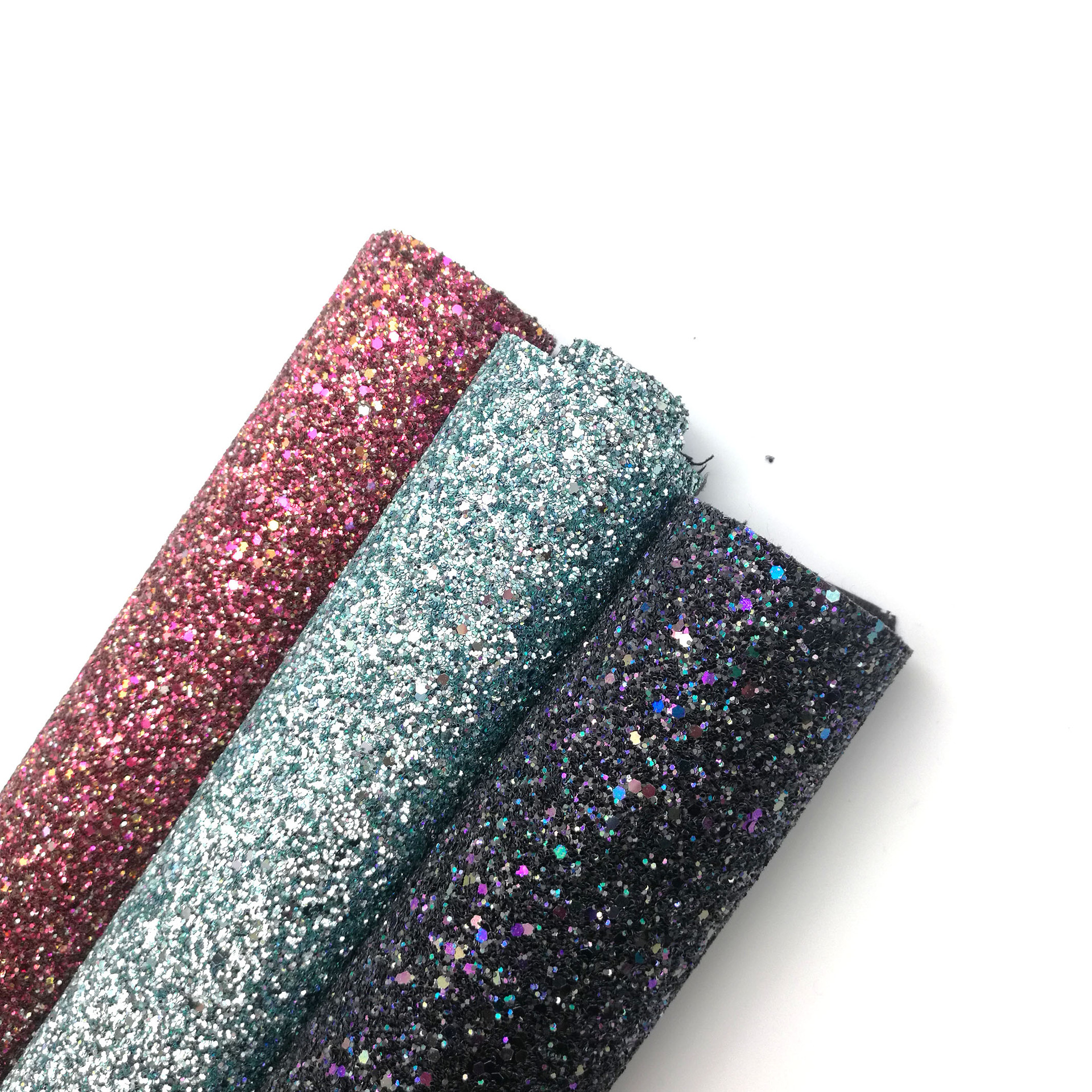 专业销售 闪光装饰革 高级格力特pu革 HF975