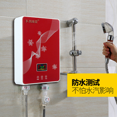 批发6/8K速热快速免储水洗澡机小厨宝家用恒温即热式电热水器包邮|ru