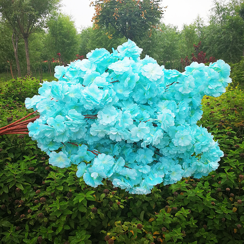 Artificial Flower simulation Cherry Blossom 43 Pear Peach blossom cherry blossoms branch Wedding celebration decorate Artificial flower Manufactor wholesale