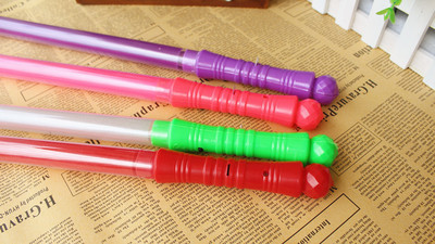 Mid -stick white paper colorful light