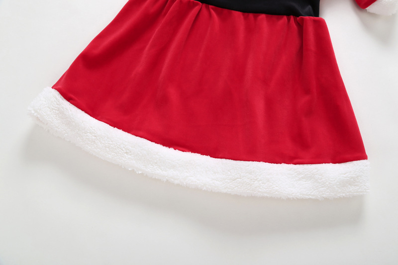 2020 Herbst Und Winter, Neujahr, Weihnachts Kleid, Grenz Überschreitende Kinder Kleidung, Langärmliges Weihnachts Kleid Für Europäische Und Amerikanische Mädchen display picture 7