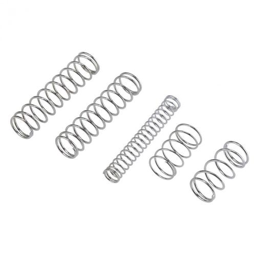 200PCS spring, tension spring, compression spring set, 200 pieces in transparent pp plastic box, 20 specifications in one box