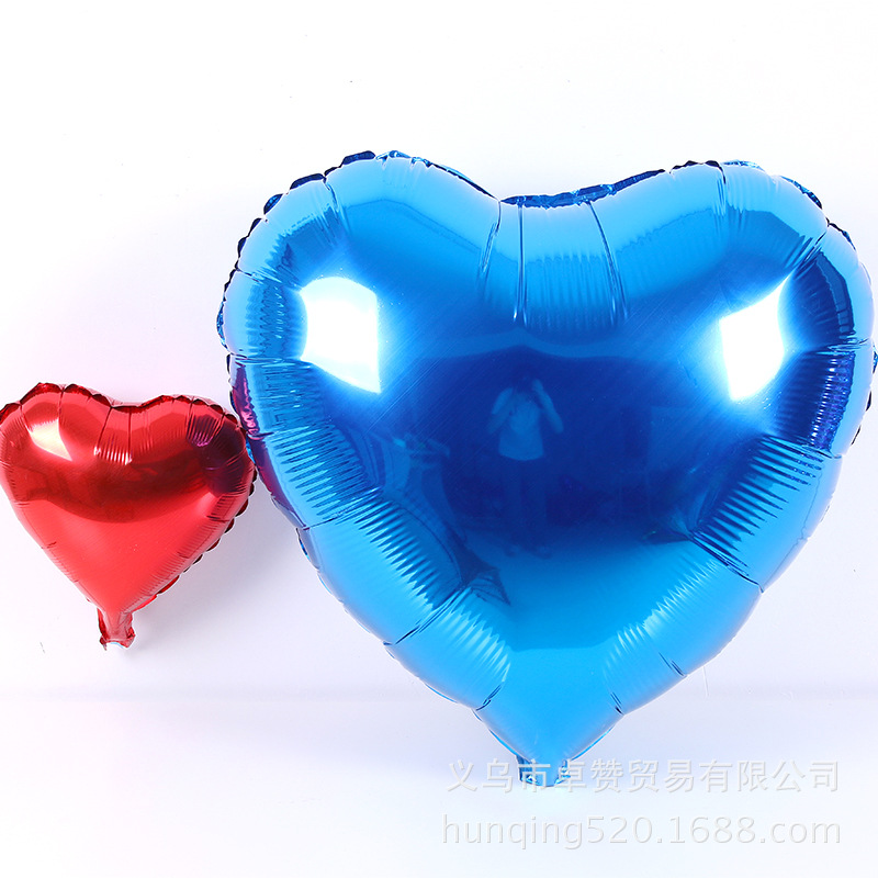 Details about   55cm Heart love Balloons Inflatable Foil Balloon Wedding Valentine Day Decoratio 