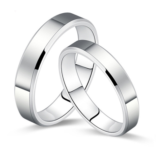 925 sterling silver open ring, couple ring jewelry, classic closed trimmed smooth ring, jewelry wholesale