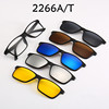 TR90 magnetic suction mirror magnets absorb nearby visual polarized sunglasses male and women's sunglasses driving mirror night vision mirror