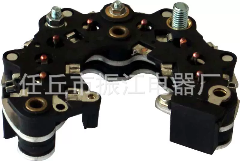 济南重汽依斯克拉VG156009001发电机整流桥28V55A正迈UQF70-15