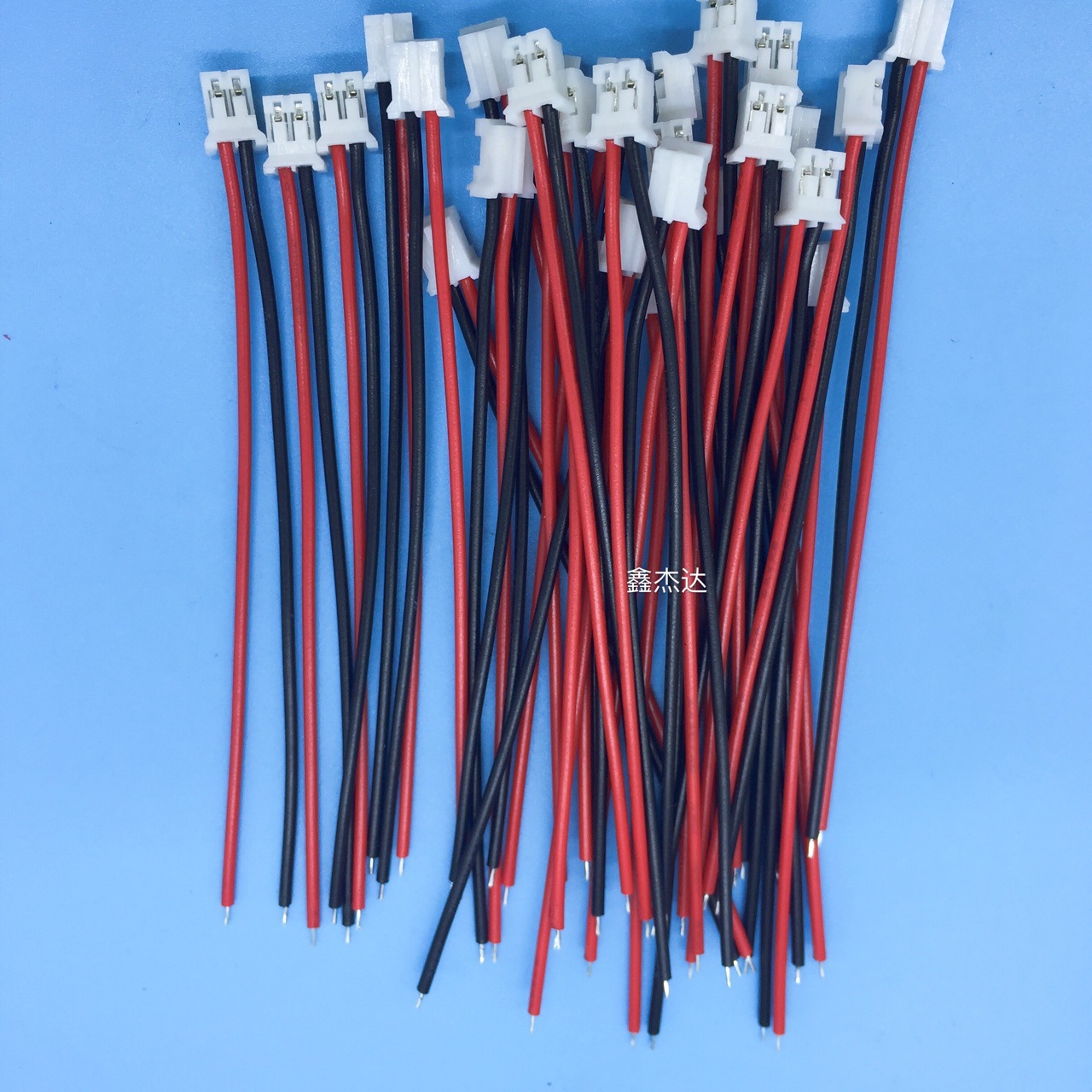 PH2.0端子线2p 1.25/1.5/2.54单双头灯带连接线 LED端子线 红黑线