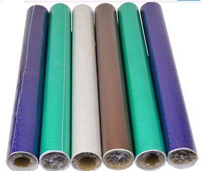 蓝色玻璃贴纸 玻璃纸 窗花纸窗贴 墙纸贴纸0.45*2米 4色可选|ru