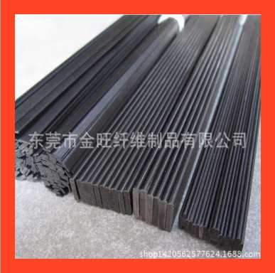 碳纤维片，专业定制高韧性耐腐蚀碳纤维片/0.5*10mm挤压片材