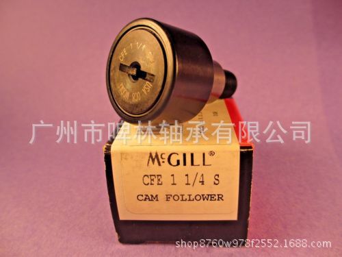 美国MCGILL CFE1 1/4S带偏心衬套滚轮轴承12.7X31.75X51.6mm