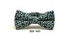 Fashionable cotton bow tie for leisure with bow, floral print, Korean style, wholesale