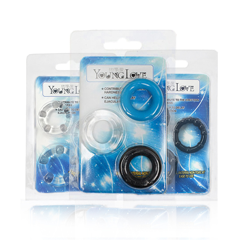 Adult sex products wholesale solid ring Crystal lock ring Sun ring foreskin block ring male utensils