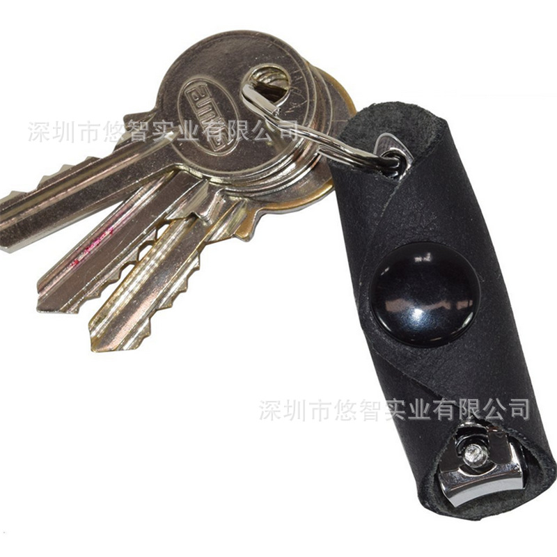 皮革皮套修甲套装 指甲刀套装碳钢指甲剪 美容美甲单支装