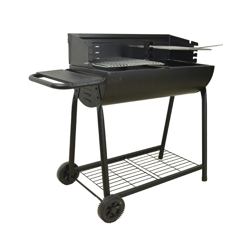 Suministro directo de fábrica nuevo medio niño y madre estufa patio barbacoa estufa al aire libre con ruedas