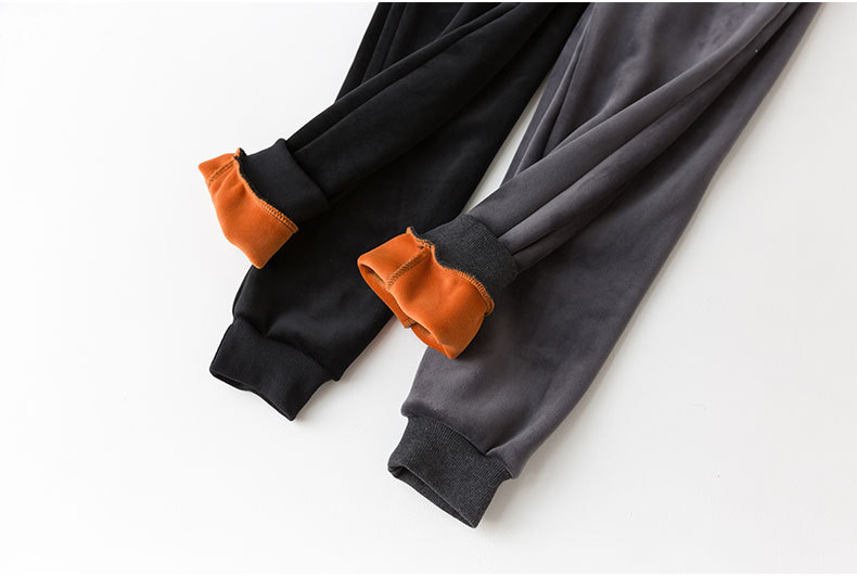 金丝绒哈伦裤_22