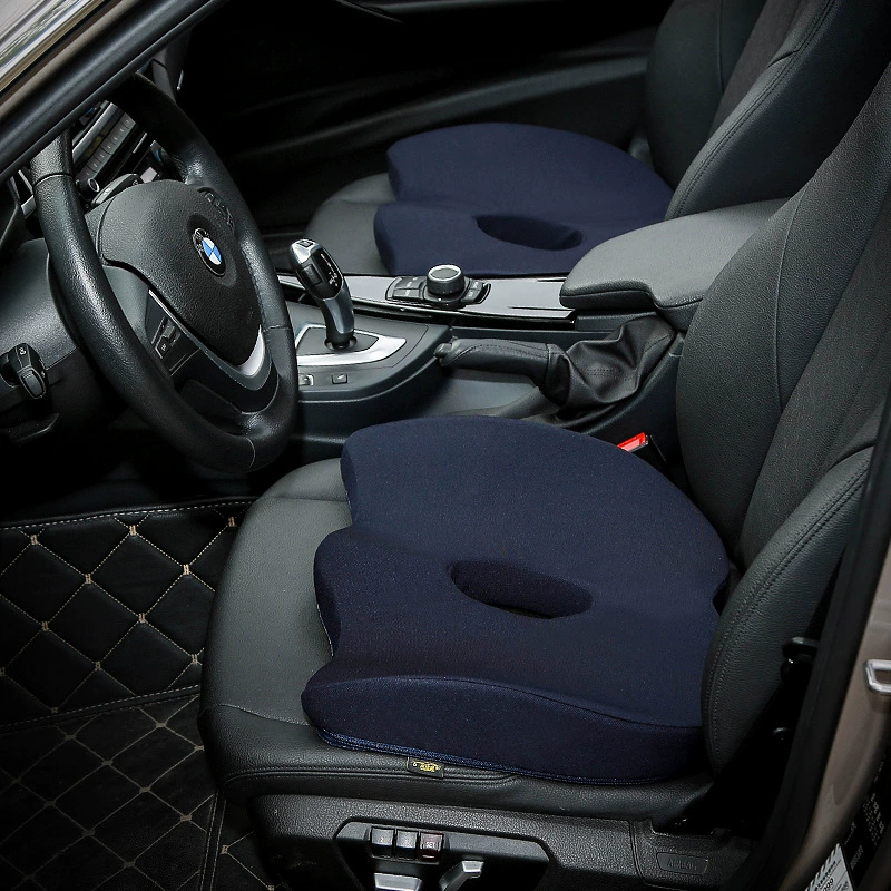 Подушка для автокресла с медленным отскоком из пены с эффектом памяти, подушка для повышения сиденья водителя, автомобильная Нескользящая подушка, оптовая продажа
