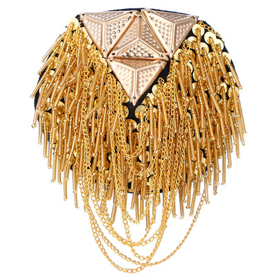 Europe and America Exaggeration Popular personality manual Epaulette Catwalk stage perform Cross border Electricity supplier clothing Accessories AliExpress