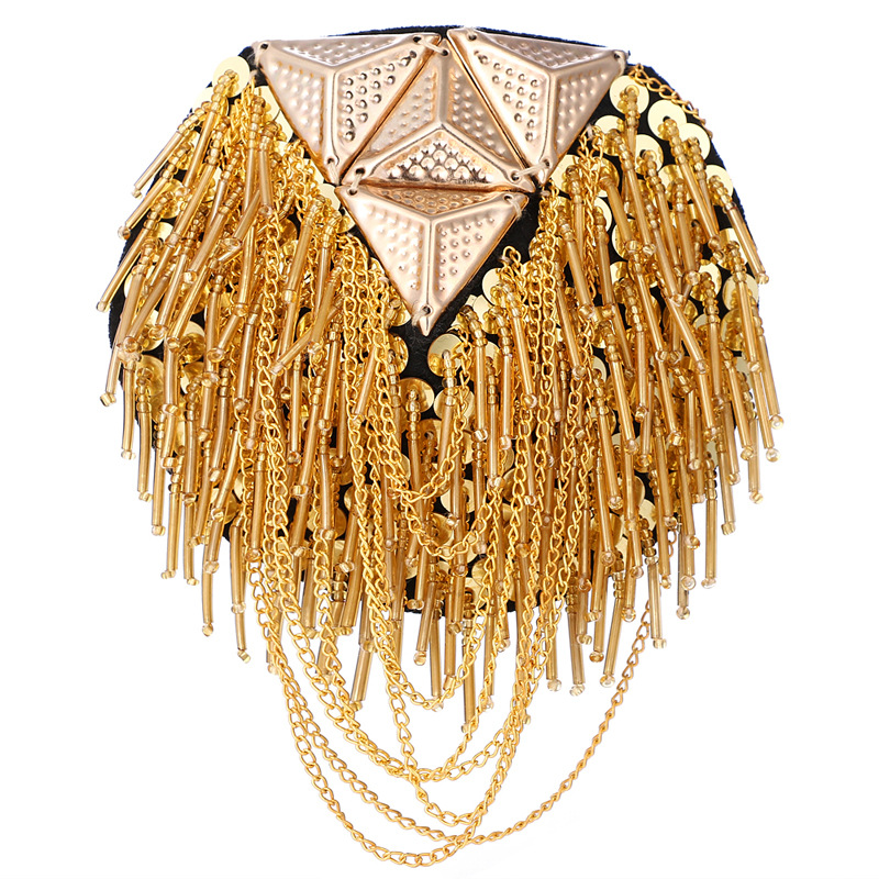 Europe and America Exaggeration Popular personality manual Epaulette Catwalk stage perform Cross border Electricity supplier clothing Accessories AliExpress