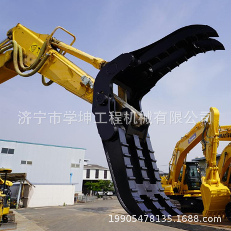 6吨小型夹木器 抓钢机 机械抓钢机 拇指抓