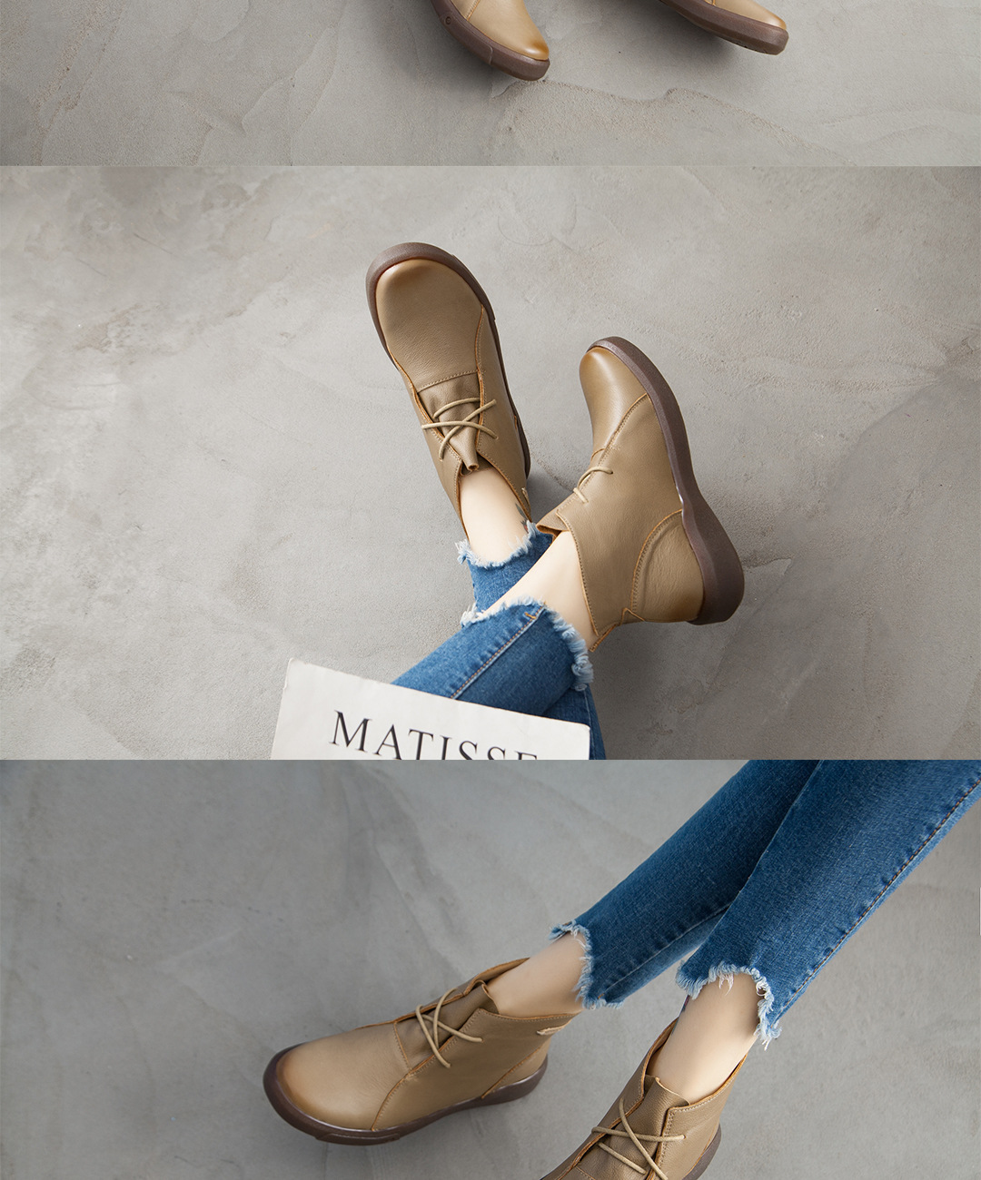 Bottes femme en En cuir - Ref 3355207 Image 31