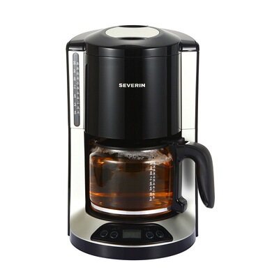 Germany severin Drip Coffee household fully automatic multi-function Coffee pot 10 Cup steam tea