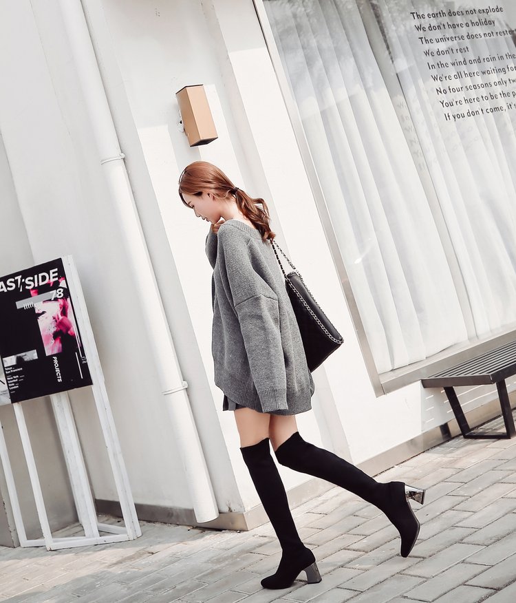 Bottes femme en Tissu - Ref 3354712 Image 9