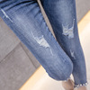 Foreign trade in the spring and autumn season the new Korean jeans