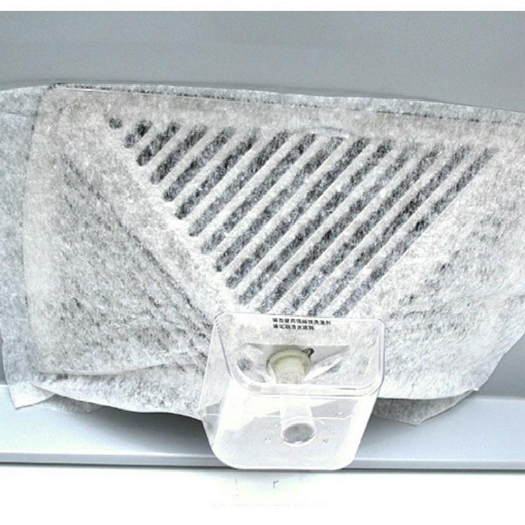 Cocina reemplazable ventilador de cocina papel de algodón absorbente de aceite 2 paquetes de filtro a prueba de aceite algodón no inflamable no tejido papel absorbente de aceite