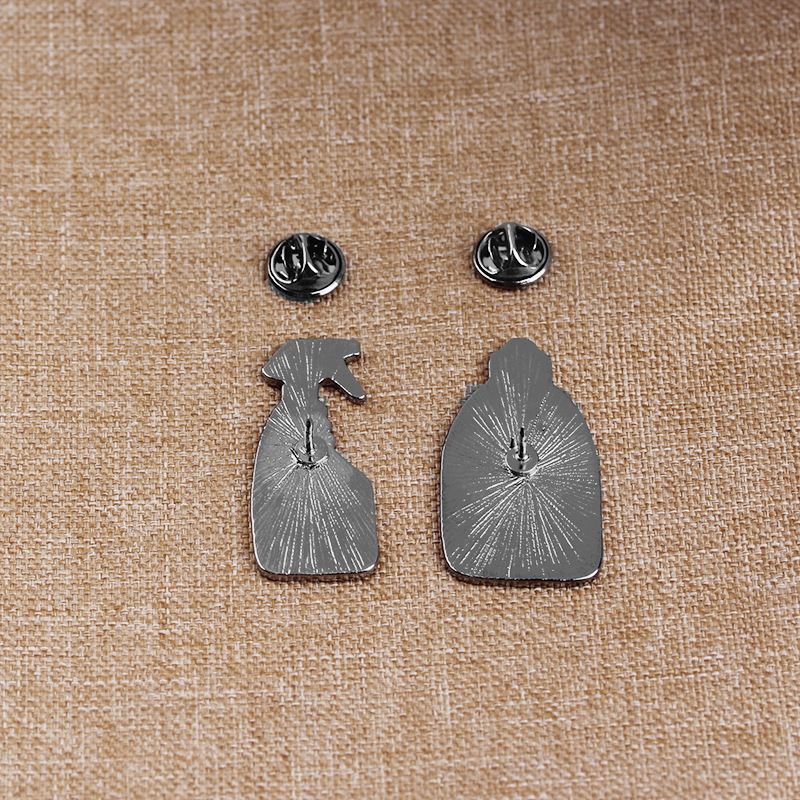 10g Weight No Inlaid Inlay Material Brooches Classification Anniversary, Business, Travel Occasion Alloy Material Geometric Pattern Unisex Gender Plating Design Fashion Style Fashion Pin Geometric Alloy Plating No Inlaid Unisex Brooches 6