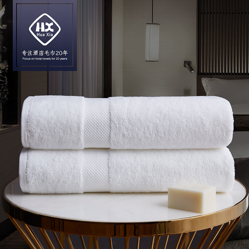 Factory wholesale Star hotel satin 16s spiral homestay satin bath towel beach towel can be embroidered logo