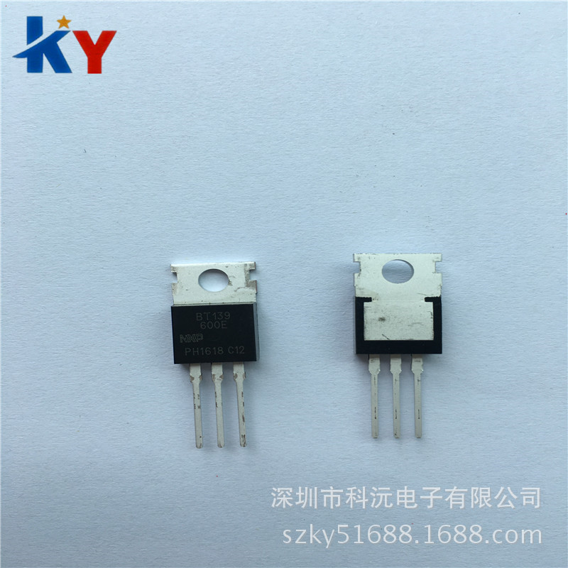 BT139-600E BT139 TO-220 16A 600V双向可控硅 直插三管现货