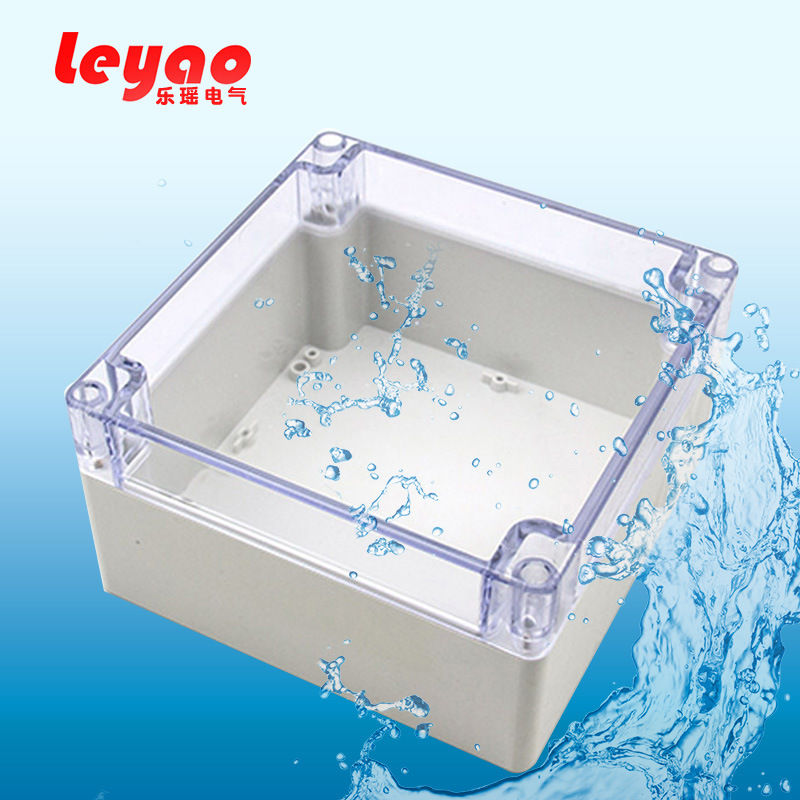 防雨塑料户外电缆盒防水接线盒 开关盒分线盒LY-F5T 160*160*90