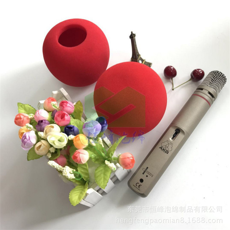 非一次性加厚海绵套 防风咪罩 KTV无线麦克风防喷罩 海绵话筒套