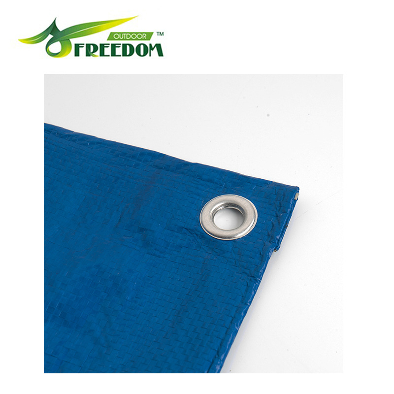 篷布厂家双蓝防水篷布防晒 蓬布户外货车货场遮雨布 定 制PE篷布