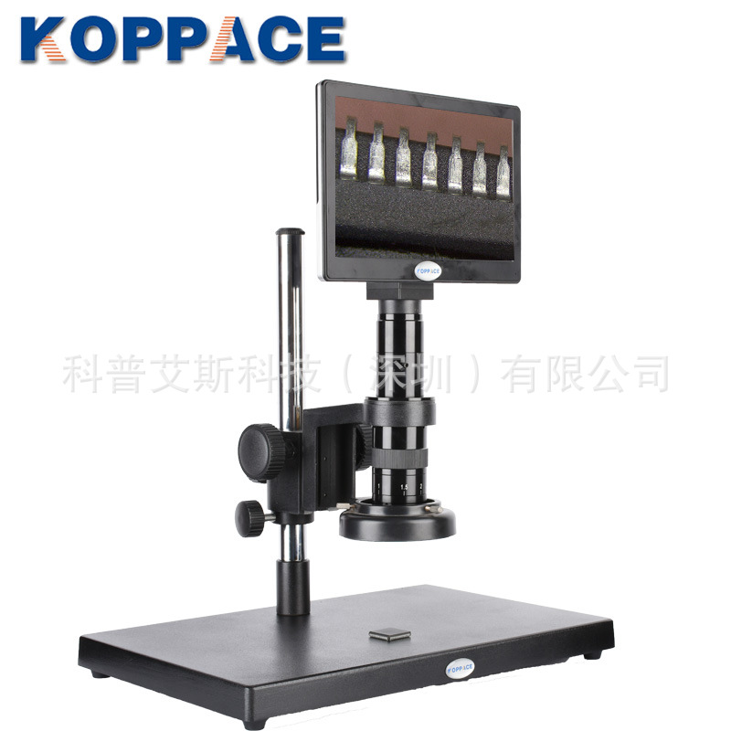 厂家供应 9寸HDMI高清工业相机手机维修电子显微镜单筒显微镜相机