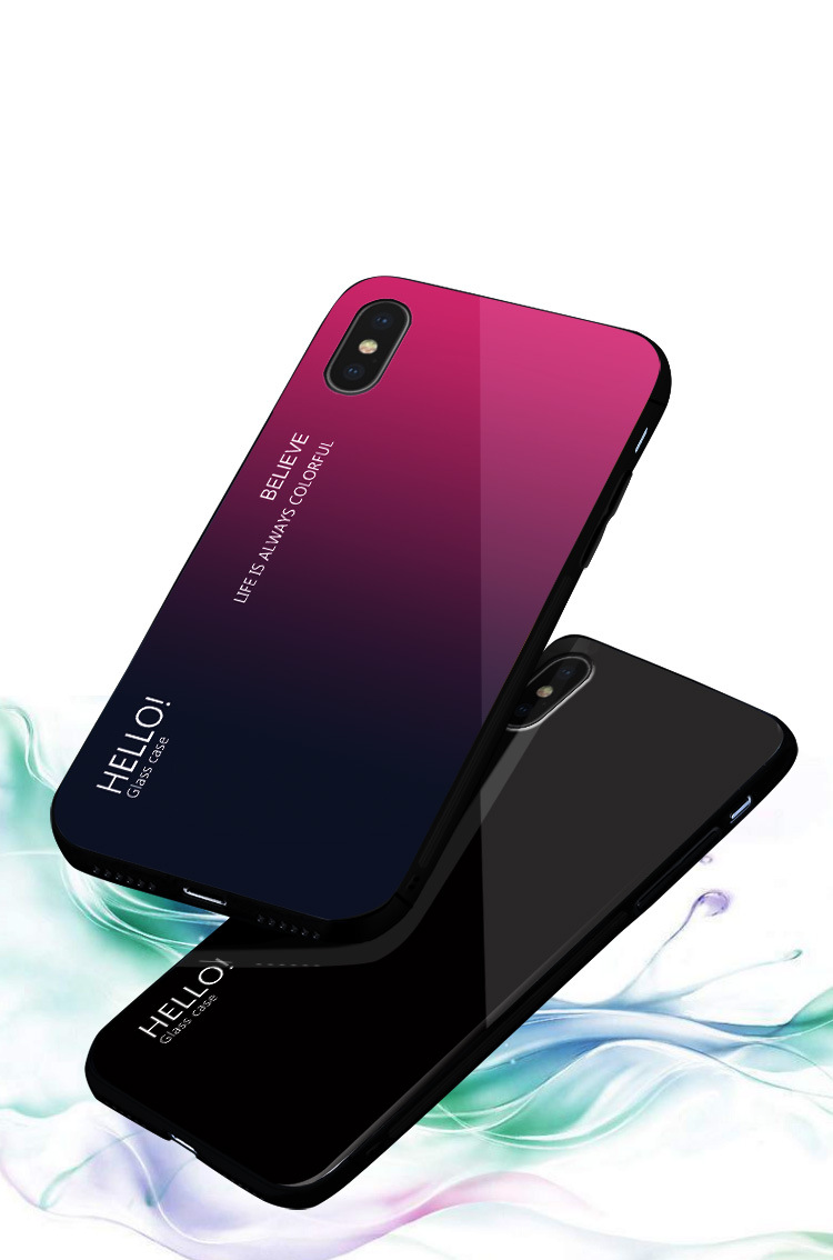 Gradient Glass Phone Case