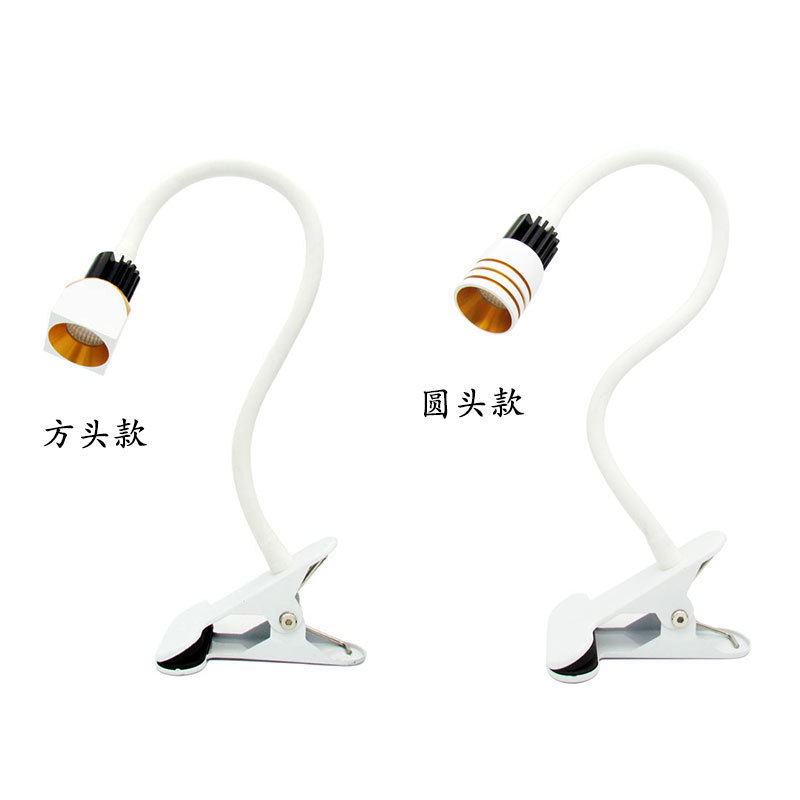 3WCOB高品质LED台灯 5V夹子USB灯 400mm长 可做4档调光或无极调光