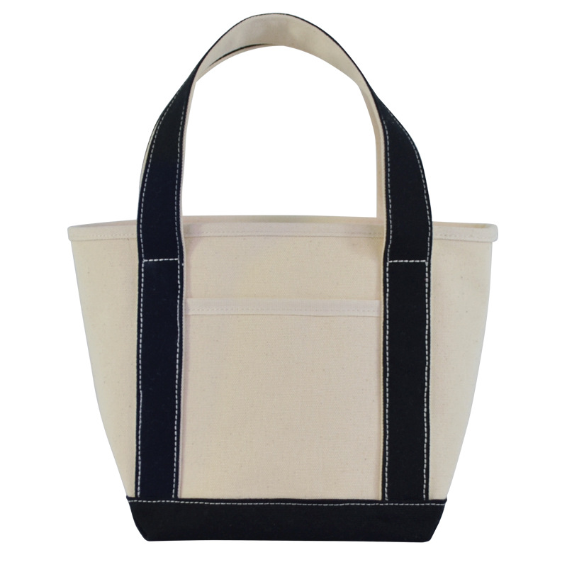 热转印涂层再生手挽纯棉布袋 canvas bag 纯棉手提帆布袋