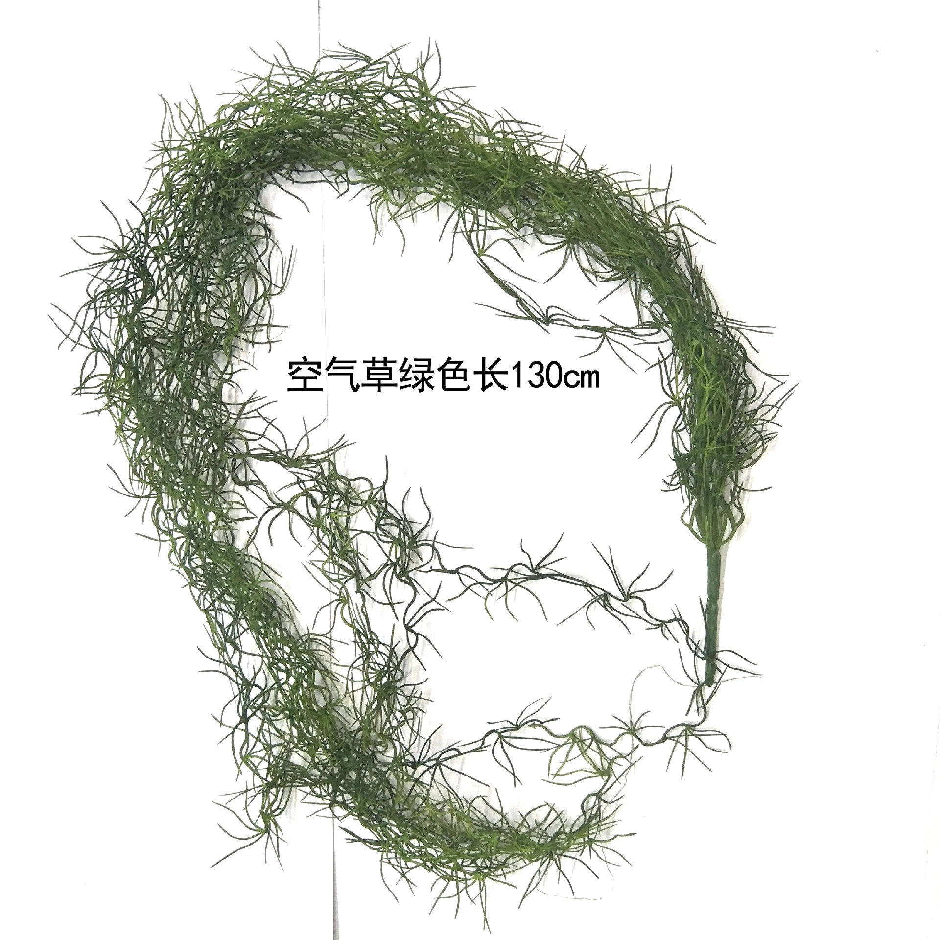 Simulated dragon whiskers hung, simulated prayer beads strung, simulated air grass decorated, real photos of fake grass, "Crossing the River Dragon", "Willow leaves", "lover's Tears", prayer beads detail image 4