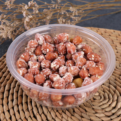 特産甜味蜂蜜花生153g碗裝即食多味花生米 休閑零食微商代理批發