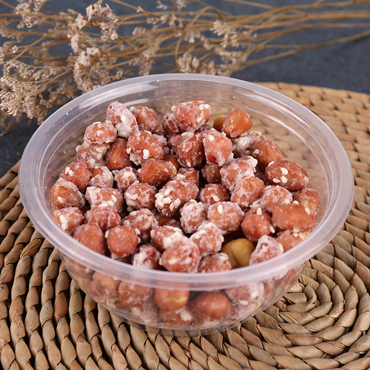 特産甜味蜂蜜花生153g碗裝即食多味花生米 休閑零食微商代理批發