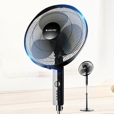 电风扇落地扇家用静音定时机械摇头学生办公室立式FD-4012-WG|ms